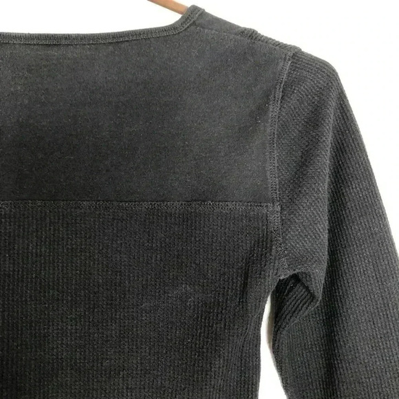 Joe Fresh Black Long Sleeved Thermal Shirt Size XS - Picture 12 of 16